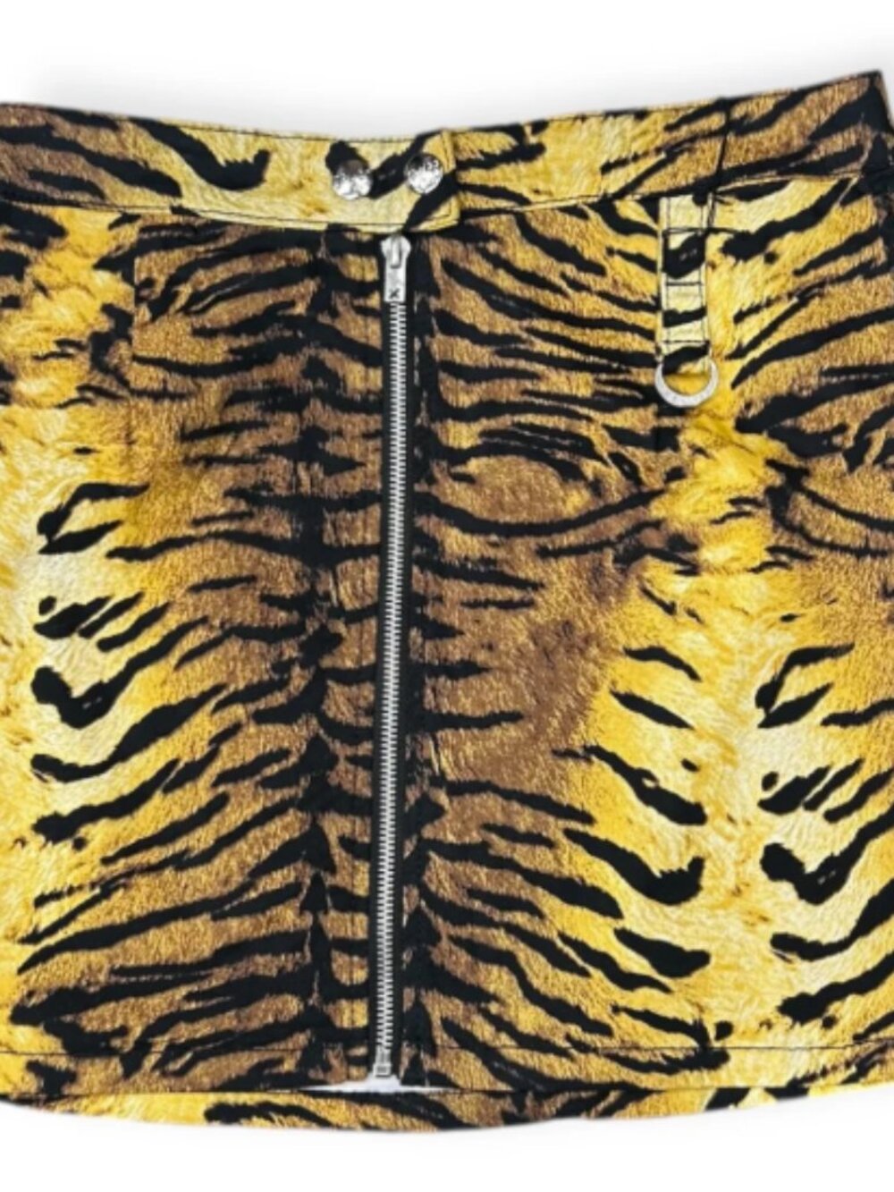 Tripp Nyc Hw Zip Tiger Skirt